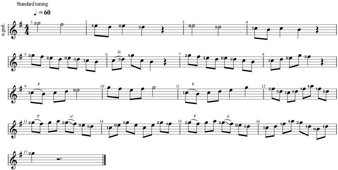 SRP2 Level 010 – Notes On The 2B String In Second Position – Exercise 5 ...