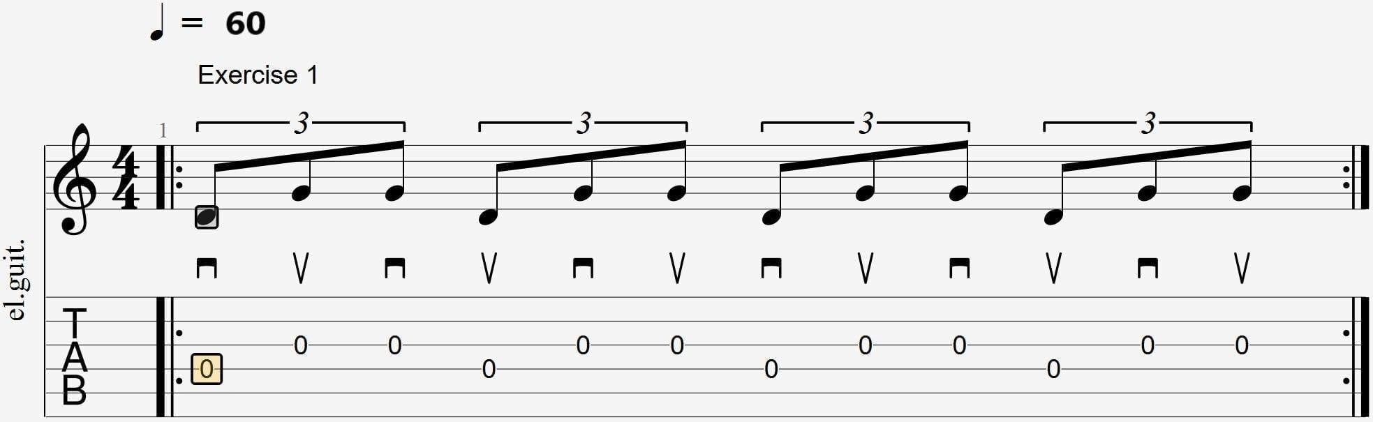 Level 101 String Crossing Development Levels For Guitar